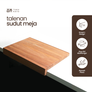 talenan kayu mahoni solid karo board minimalis lubang gantung cutting board premium food grade tukukayu
